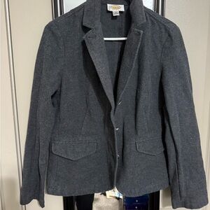 Talbots Charcoal Gray Women's Blazer